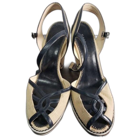 Marc Jacobs Wedge Sandals - Size 8.5 - Picture 1 of 6